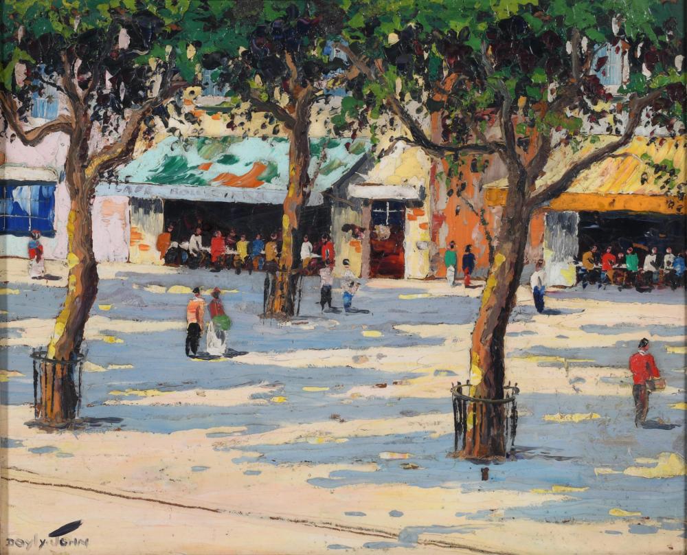 Cecil Rochfort D'Oyly-John comparable auction result: cecil rochfort d oyly john british south african 1906 1993 cafe scene french riviera 1954 oil on masonite 17 x 21 1 4 in 43 2 x 54 cm frame 22 x 26 in 55 9 x 66 cm