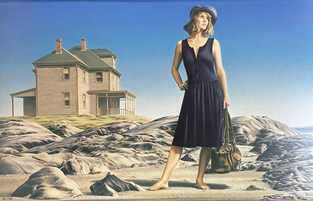 Paul Kelly comparable auction result: paul kelly signed numbered giclee on canvas