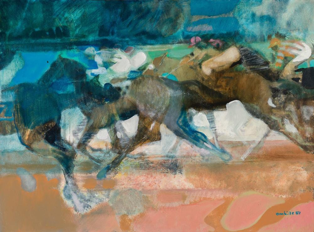 Paul Gaston Ambille comparable auction result: paul ambille le peloton