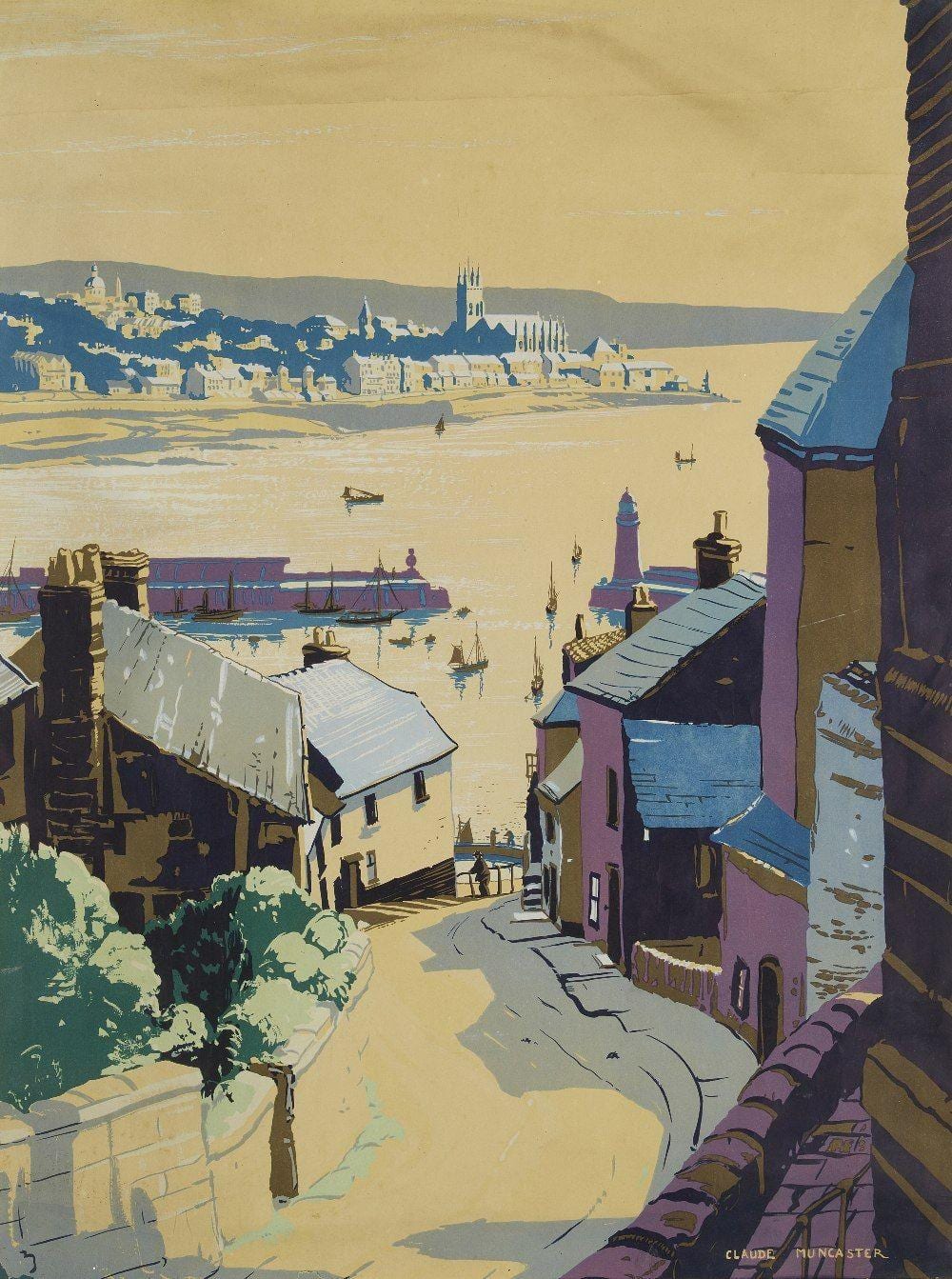 Claude Muncaster comparable auction result: claude muncaster penzance