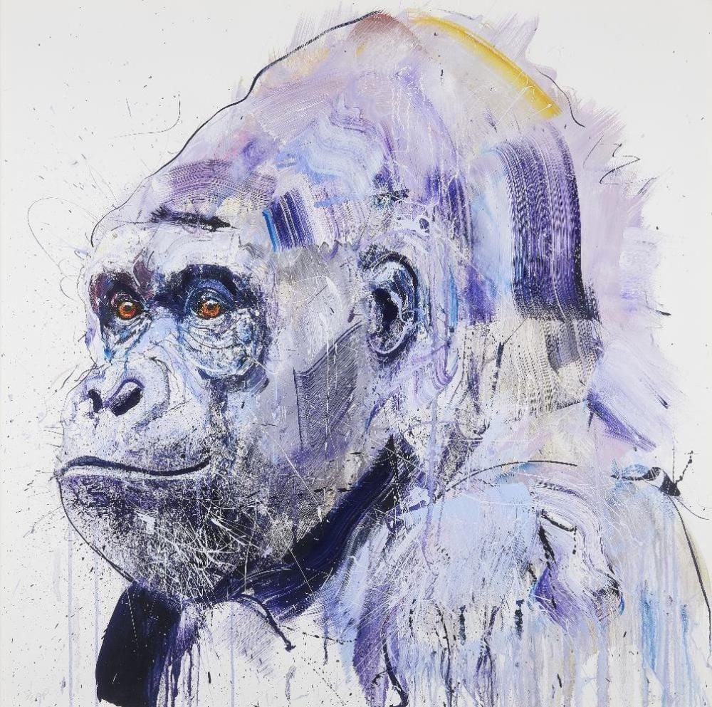Dave White comparable auction result: dave white silverback vii