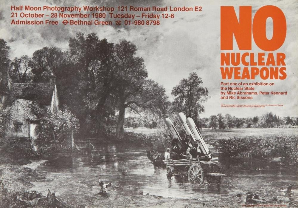 Peter Kennard comparable auction result: peter kennard no nuclear weapons 1980