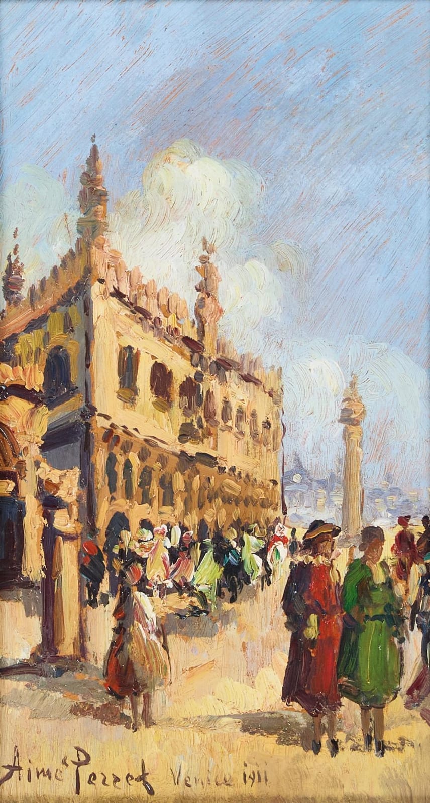 Aimé Perret comparable auction result: aim perret french 1847 1927 venice