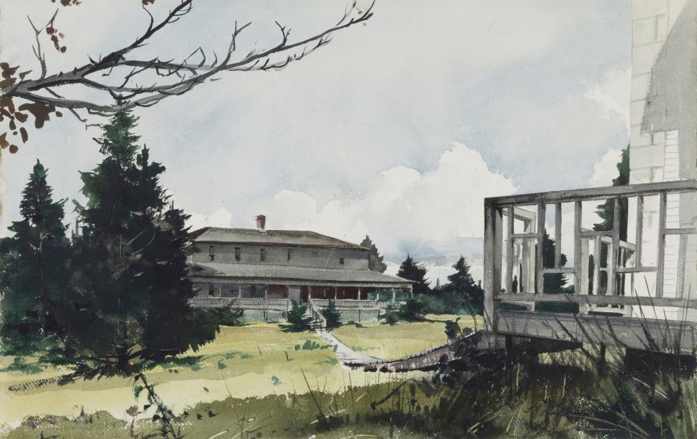 John W. McCoy comparable auction result: john w mccoy 1910 1989 the annex 17 5 8 x 28 in 44 8 x 71 1 cm