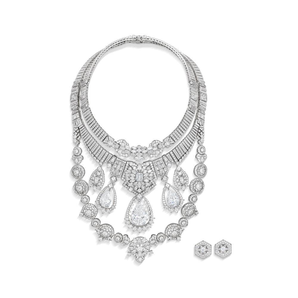 The Maharaja Necklace Magnificent van Cleef & ARPELS DIAMOND.… comparable sale