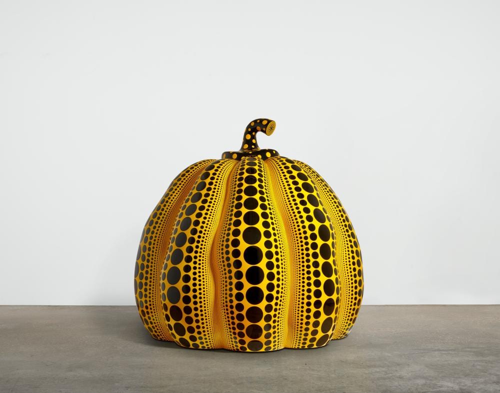 Yayoi Kusama (B. 1929). Pumpkin. fiberglass reinforced plastic and urethane comparable sale