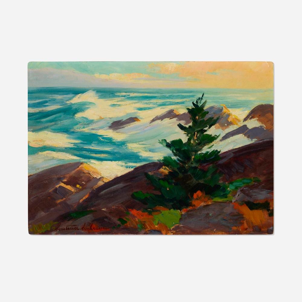 Constance Cochrane comparable auction result: constance cochrane september seas monhegan maine