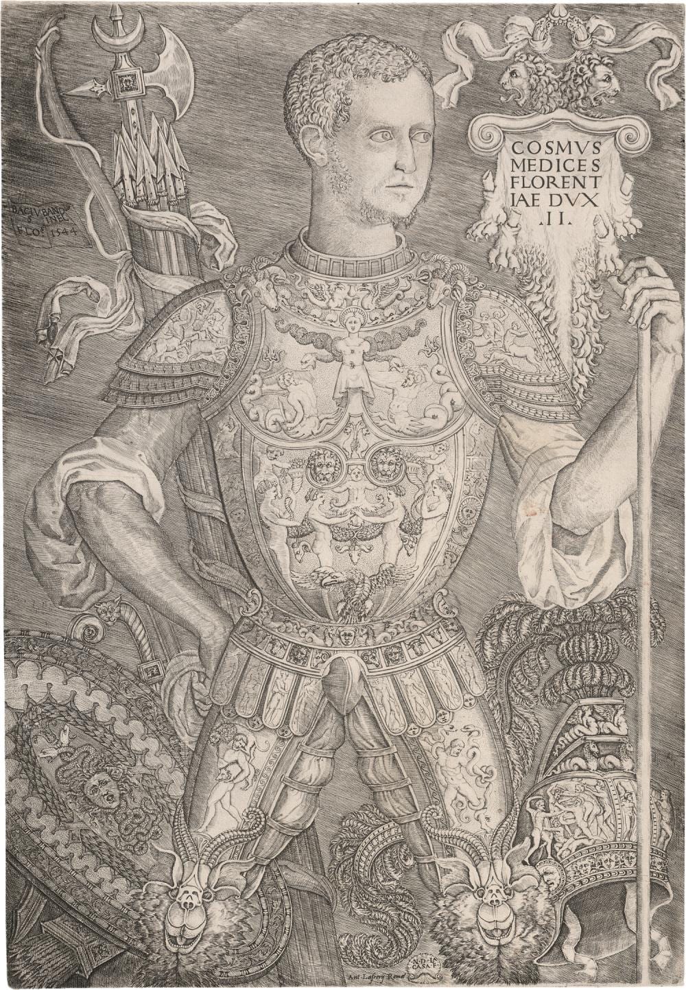 casa niccol della bildnis des cosimo de medici · Bassenge Auctions · 2024-11-27 Joseph Linkert comparable auction result: casa niccol della bildnis des cosimo de medici