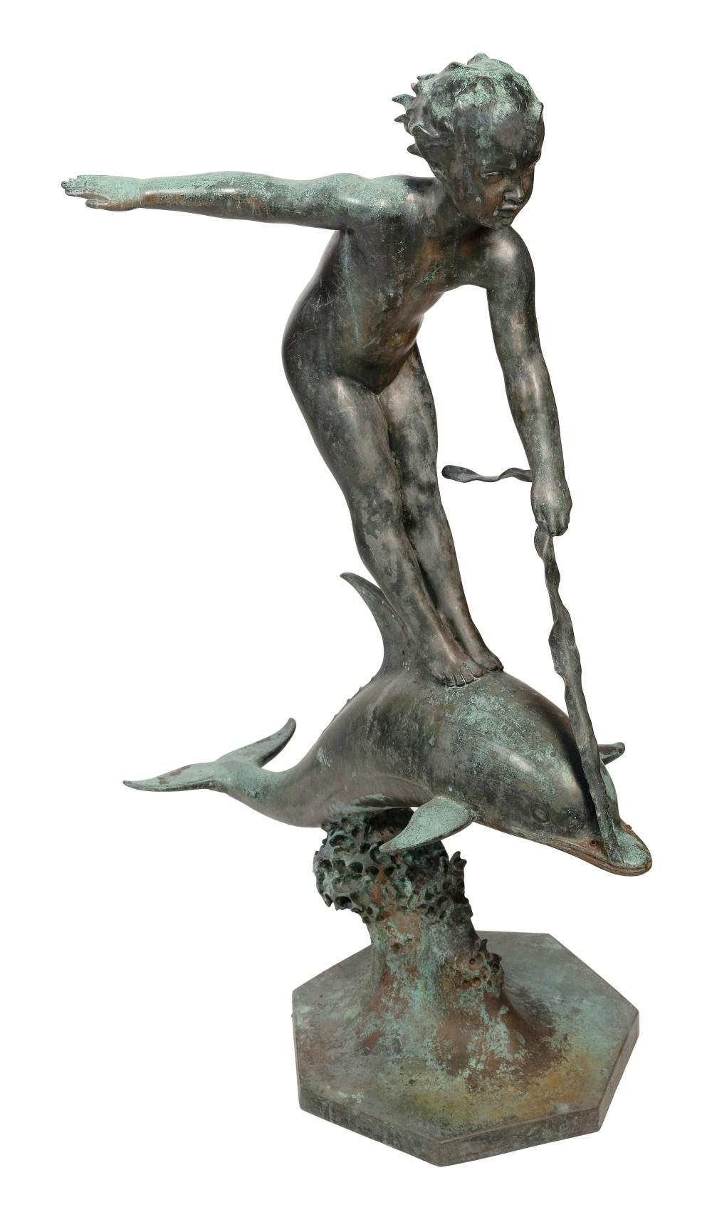 carl paul jennewein new york new jersey italy germany 1890 1978 over the waves bronze height 48 · Eldred's · 2024-11-22 Carl Paul Jennewein comparable auction result: carl paul jennewein new york new jersey italy germany 1890 1978 over the waves bronze height 48
