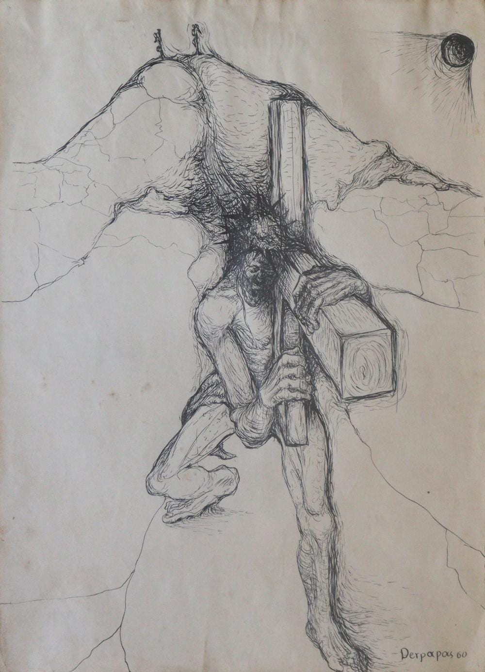 Georgios Derpapas comparable auction result: georgios derpapas greek 1937 2014 ar