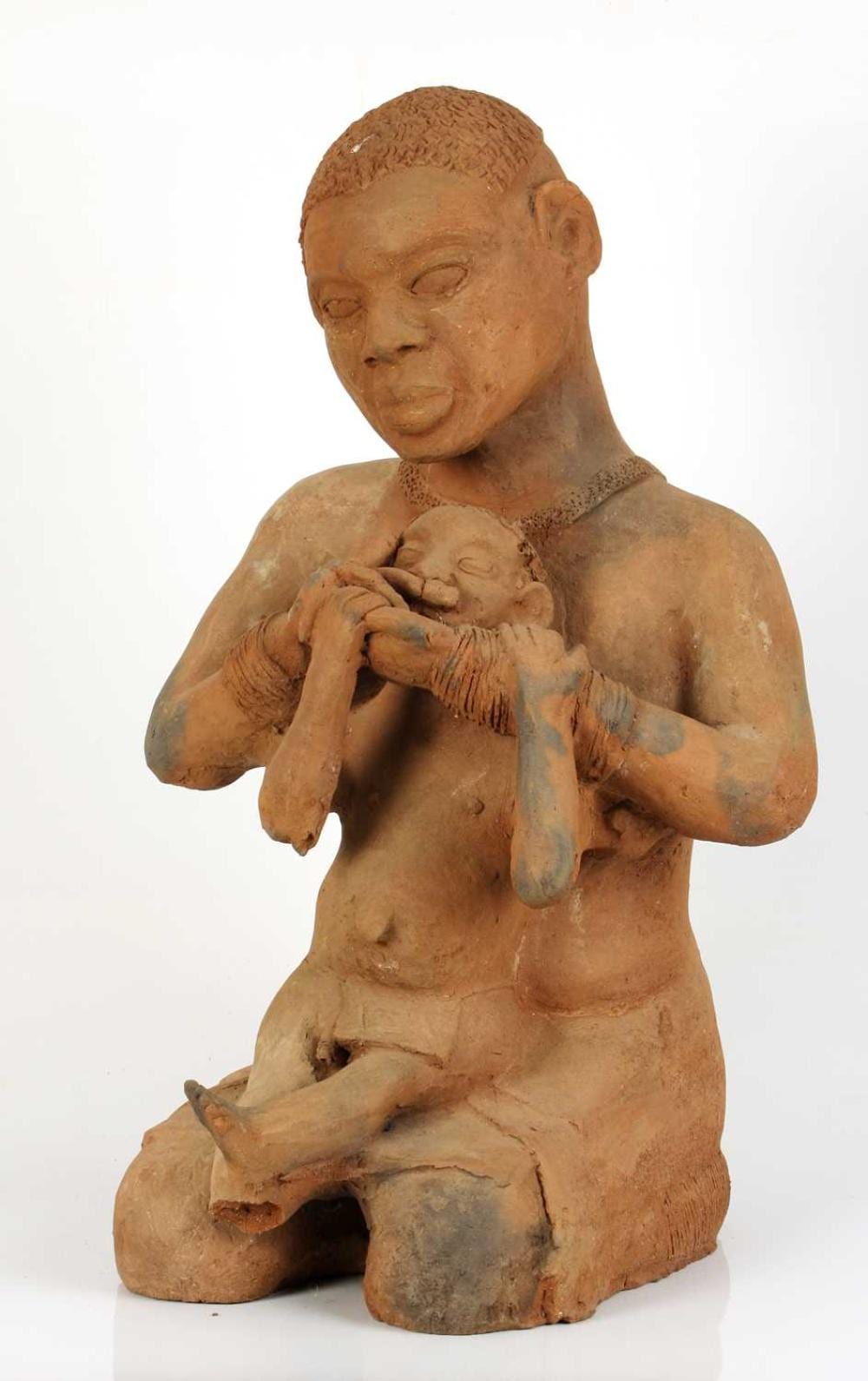 Noria Mabasa comparable auction result: noria mabasa south africa 1938 mother and child