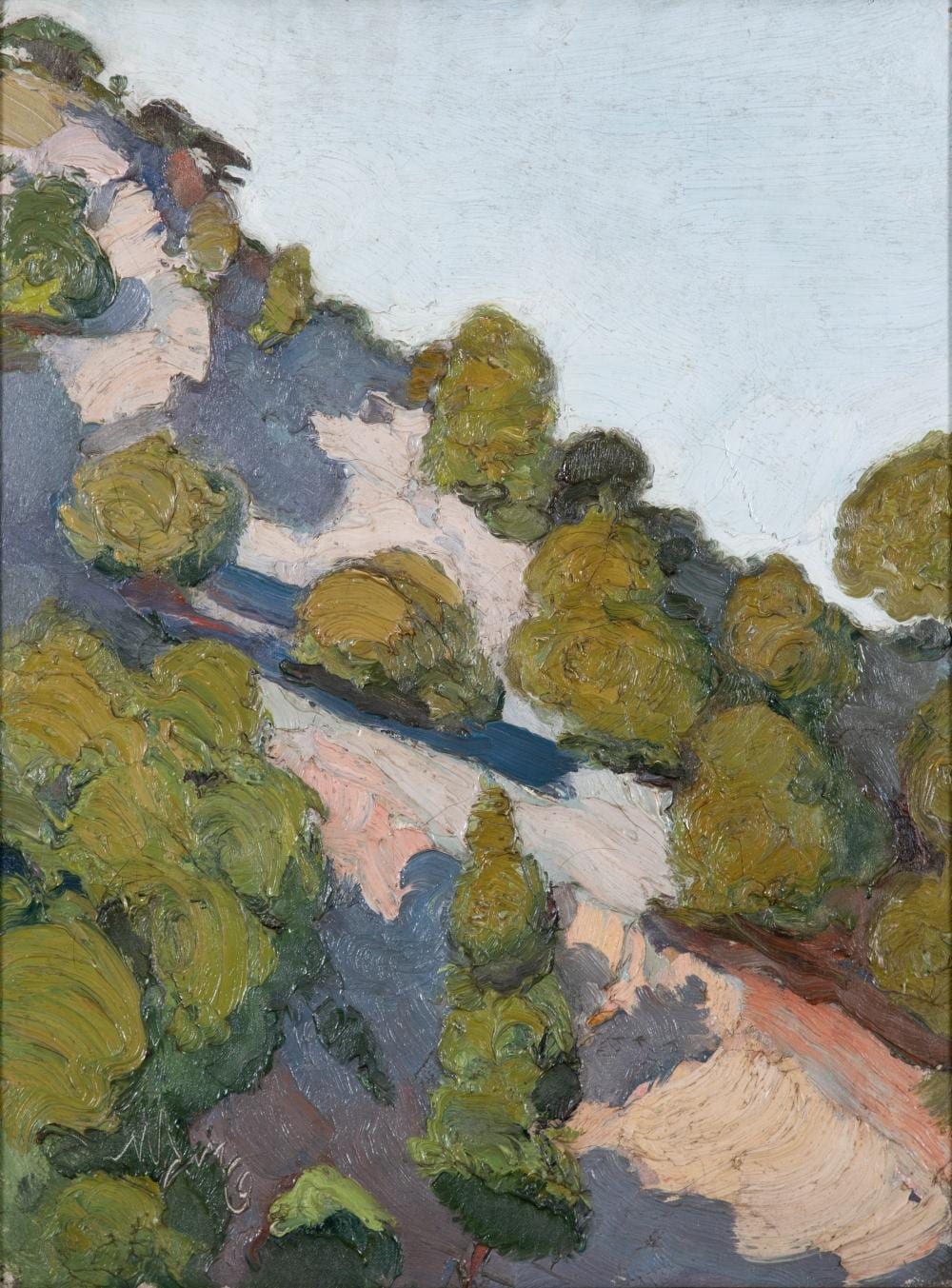 Nikolaos Lytras comparable auction result: nikolaos lytras 1883 1927 pente le de poros