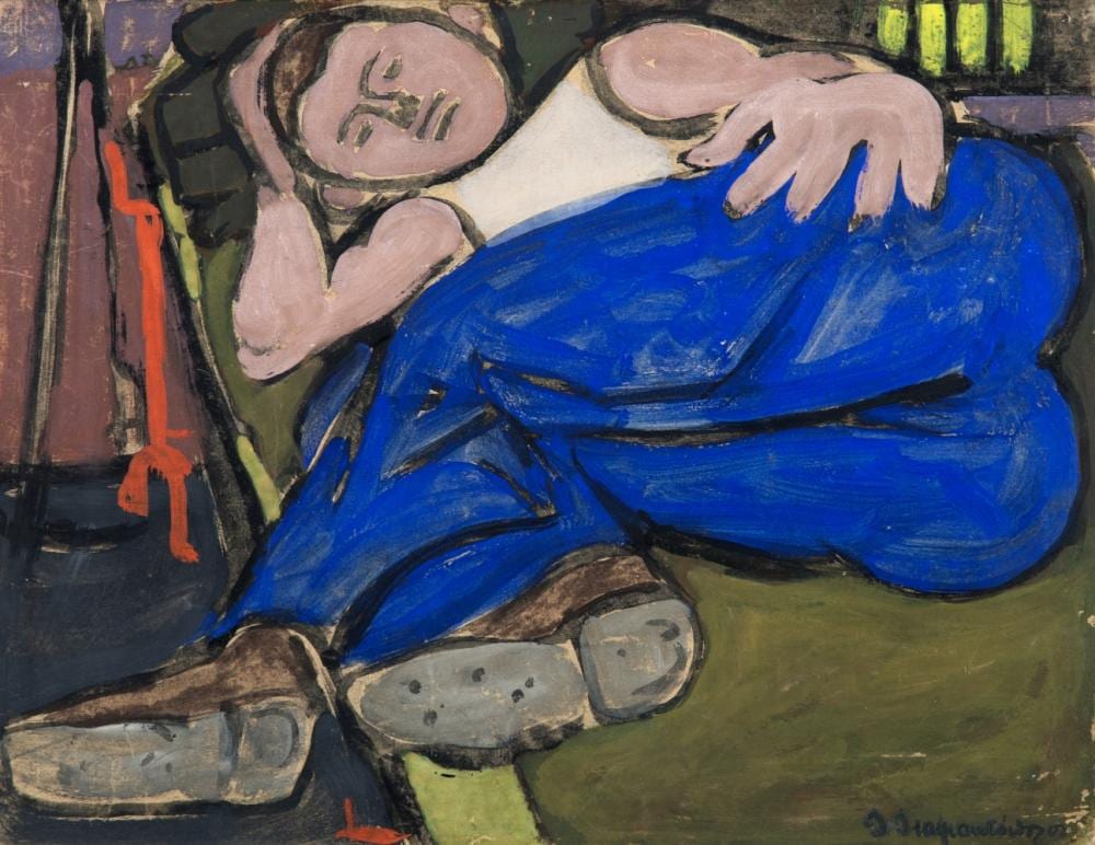 diamantis diamantopoulos 1914 1995 dans la chambre · Bonhams · 2024-11-20 Diamantis Diamantopoulos comparable auction result: diamantis diamantopoulos 1914 1995 dans la chambre
