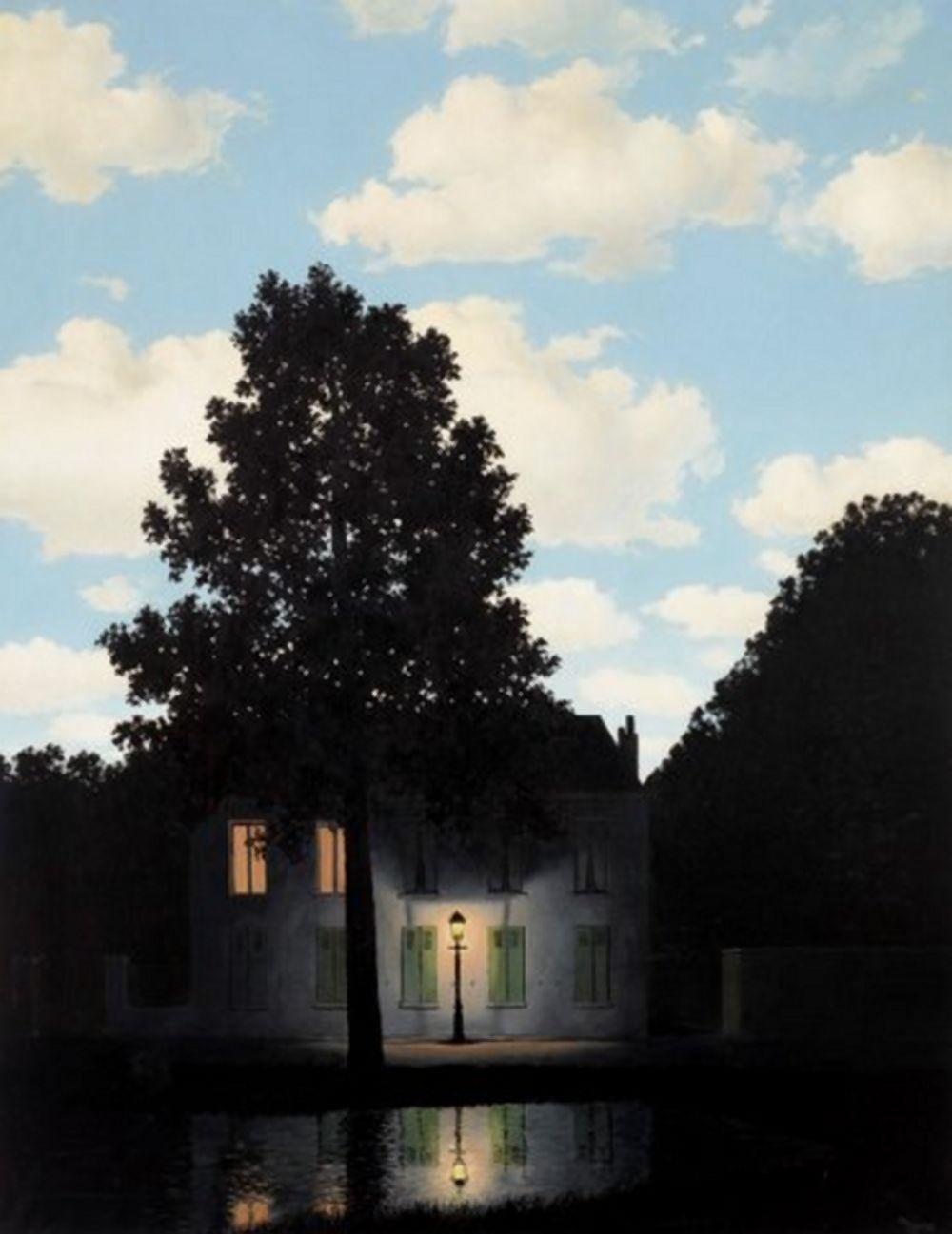 Rene Magritte (1898-1967) - L'empire des lumières comparable sale