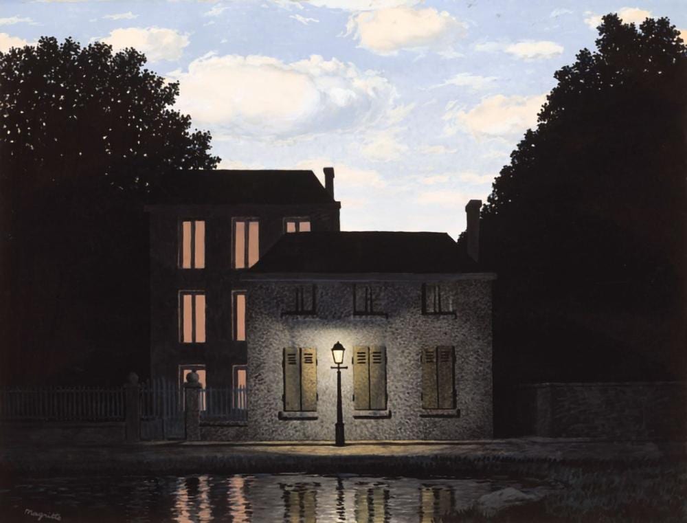 Rene Magritte (1898-1967) - L'empire des lumières comparable sale