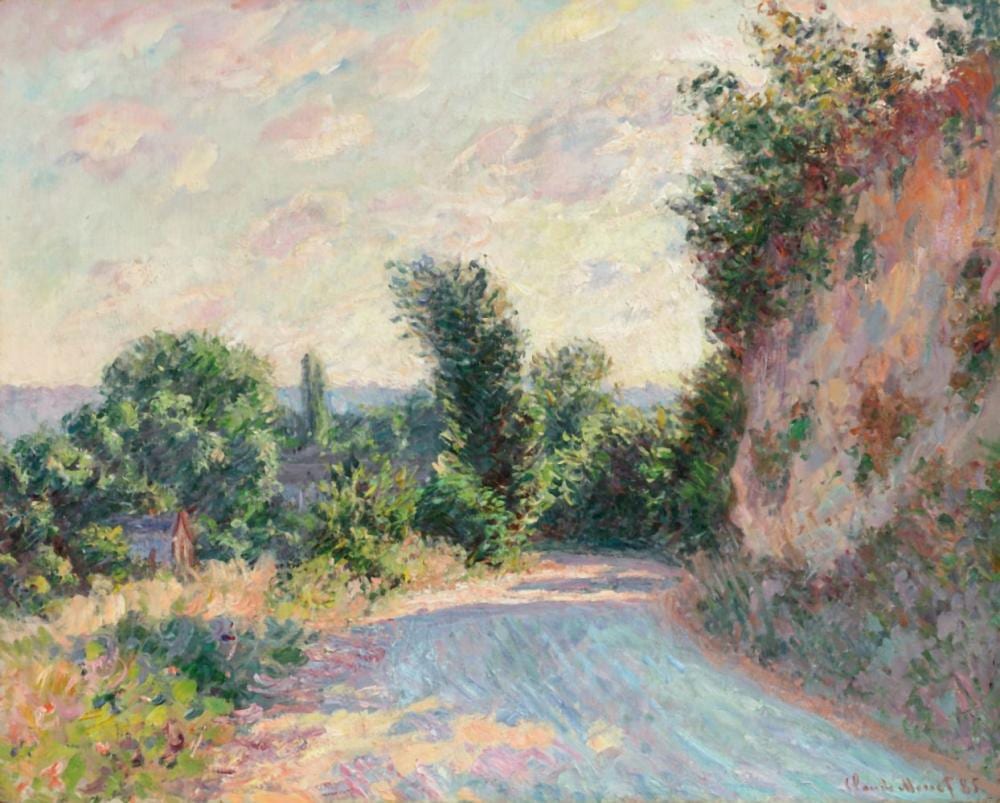 Claude Monet (1840-1926) - Route près de Giverny comparable sale