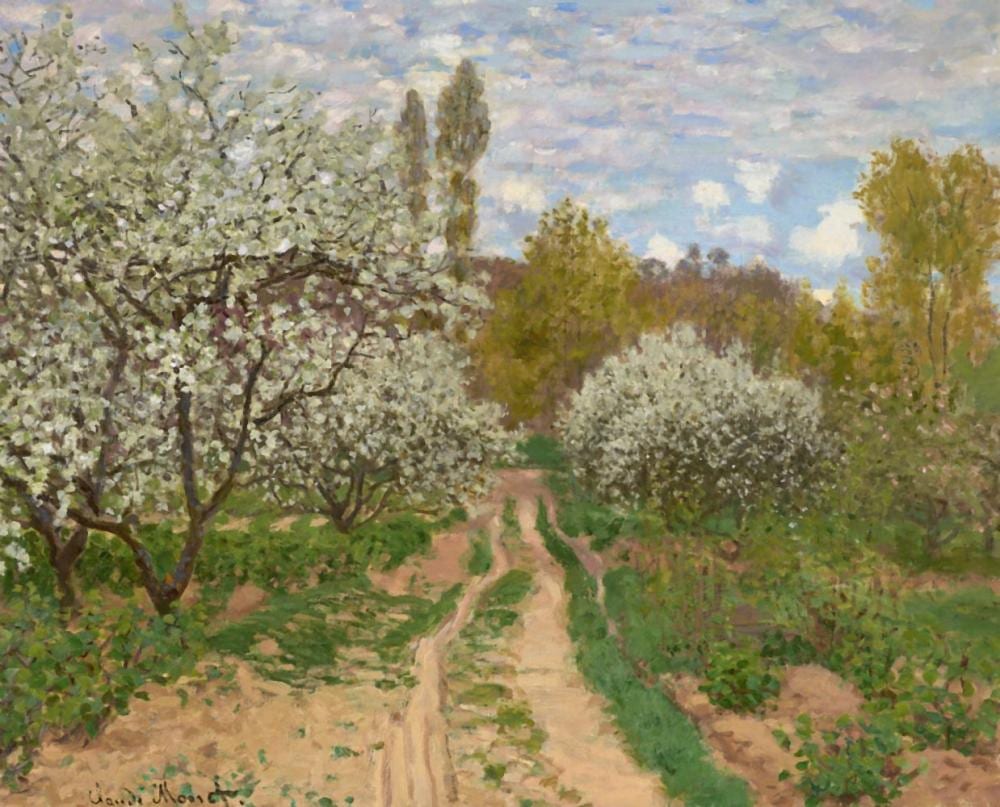 Claude Monet (1840-1926) - Pommiers en fleurs comparable sale