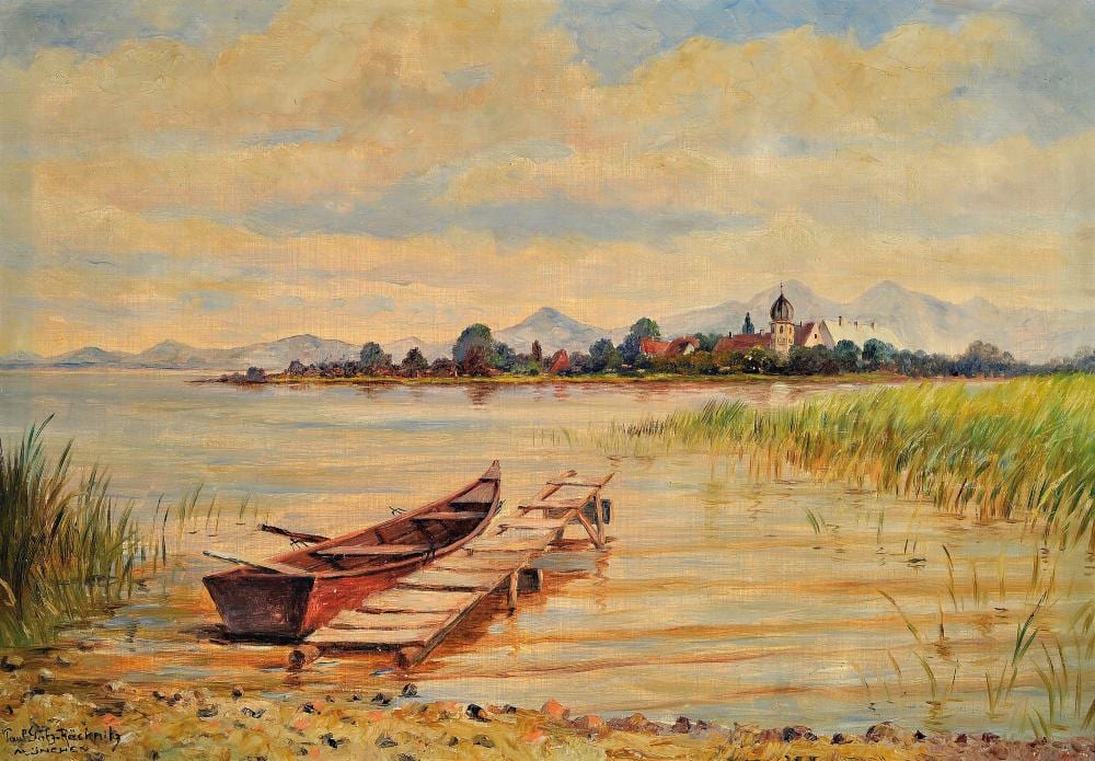 Paul Götz-Räcknitz comparable auction result: paul g tz r cknitz 1873 r cknitz 1952 munich chiemsee