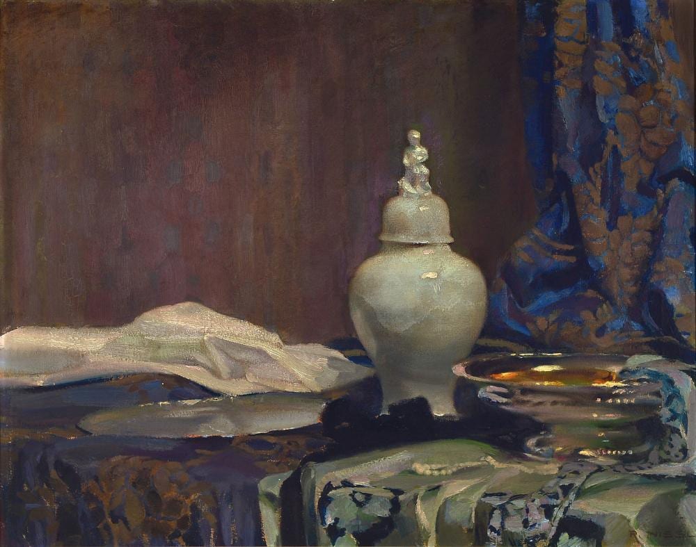 Rudolf Nißl comparable auction result: rudolf nissl 1870 f gen 1955 munich still life with