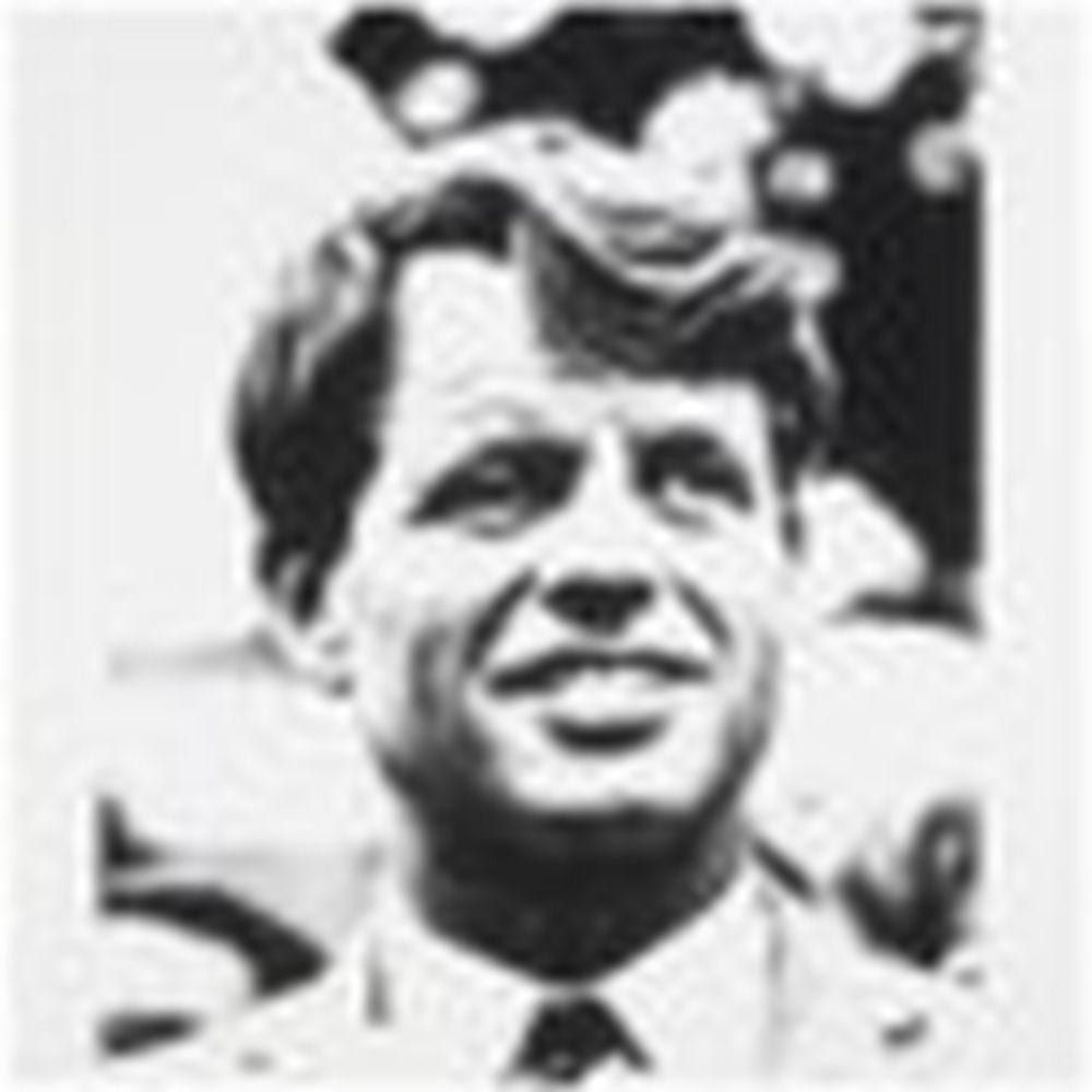 ANDY WARHOL (1928-1987) - Flash (Robert Kennedy) sold by Christie's, lot 628 — auction record photograph