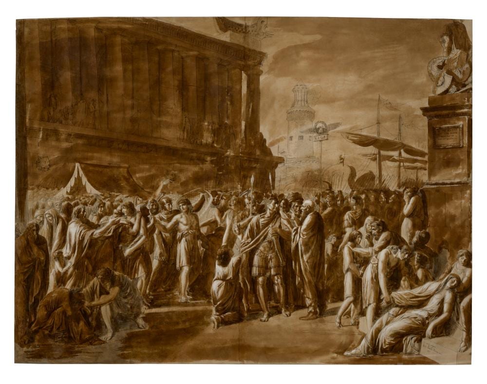 luigi ademollo milan 1764 1849 florence gli ostaggi cartaginesi the e · Christie's · 2024-12-10 Luigi Ademollo comparable auction result: luigi ademollo milan 1764 1849 florence gli ostaggi cartaginesi the e