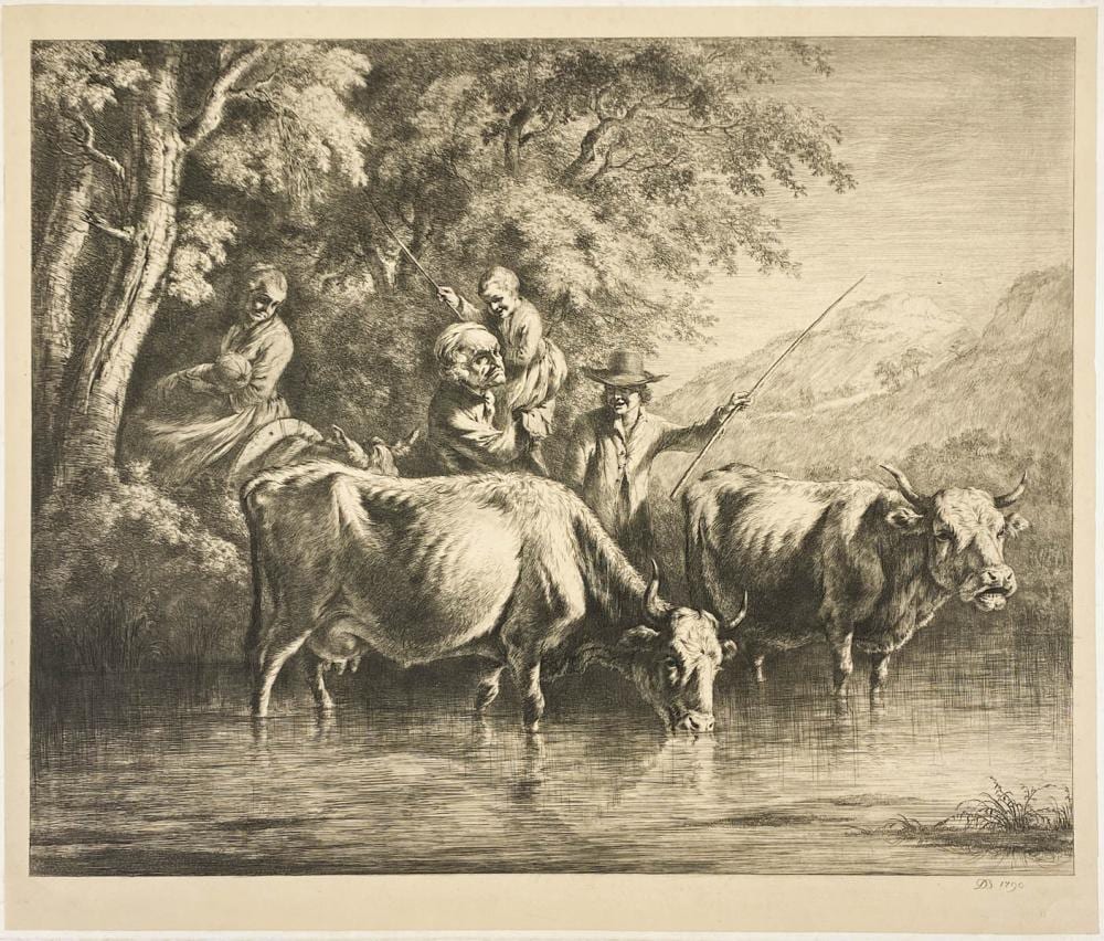 Jean-Jacques de Boissieu comparable auction result: jean jacques de boissieu 1736 1810