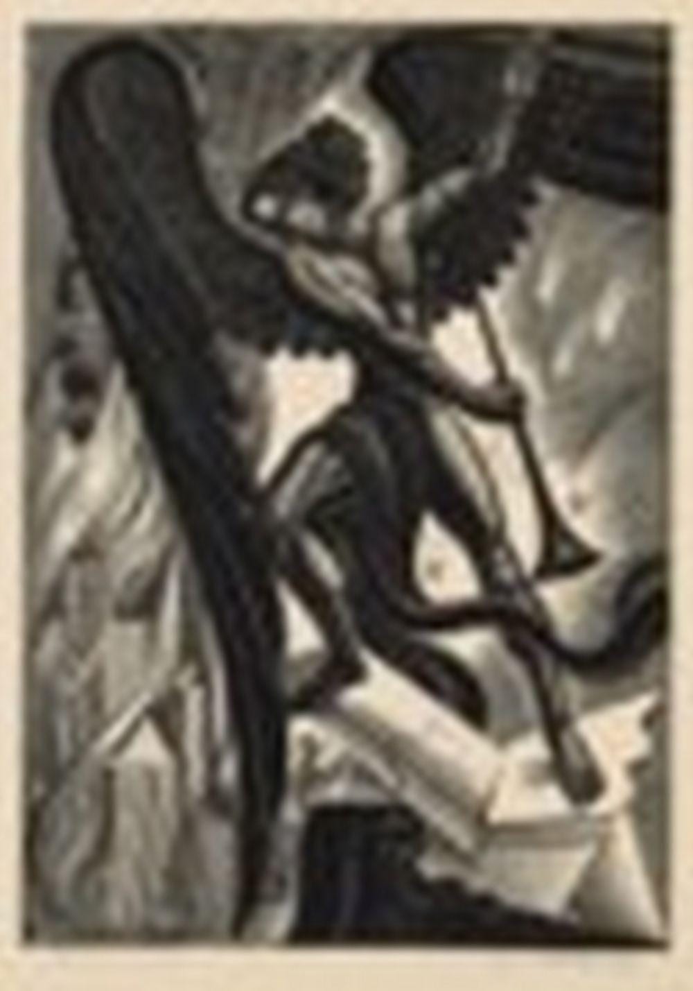 Boris Artzybasheff comparable auction result: boris artzybasheff 1899 1965 the last trumpet