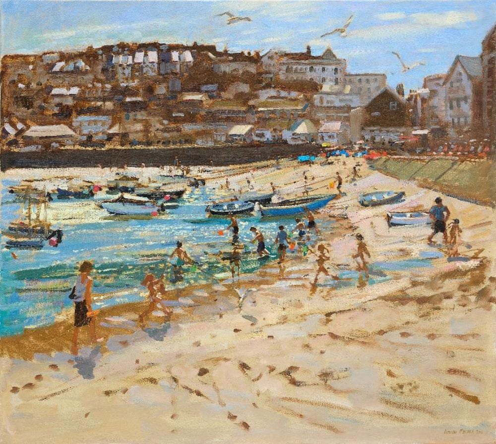 Andrew Macara comparable auction result: andrew macara bright morning st ives