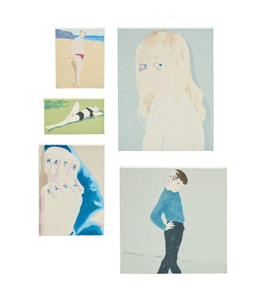 James Rielly comparable auction result: james rielly drawing the line 1998