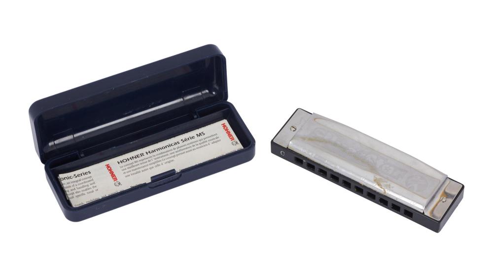 Peter Green comparable auction result: peter green personally owned silver star harmonica