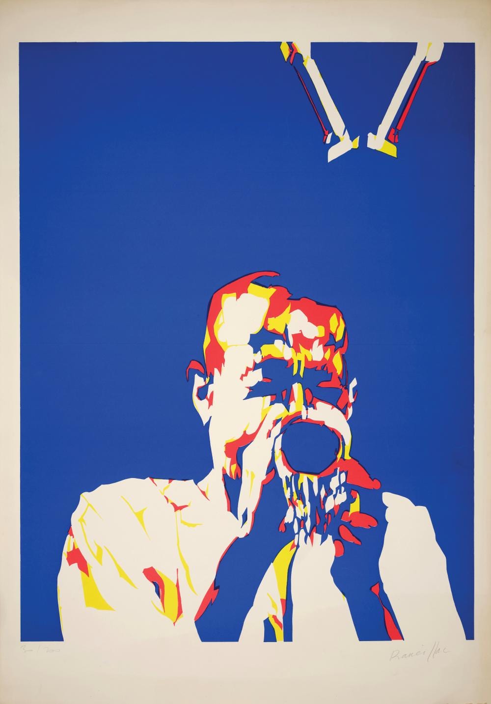 Bernard Rancillac comparable auction result: bernard rancillac 1931 2021 don cherry 1971