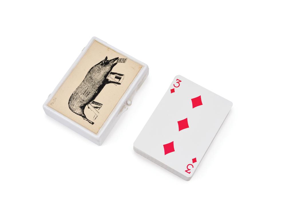 George Maciunas comparable auction result: george maciunas 1931 1978 same card flux deck 1967