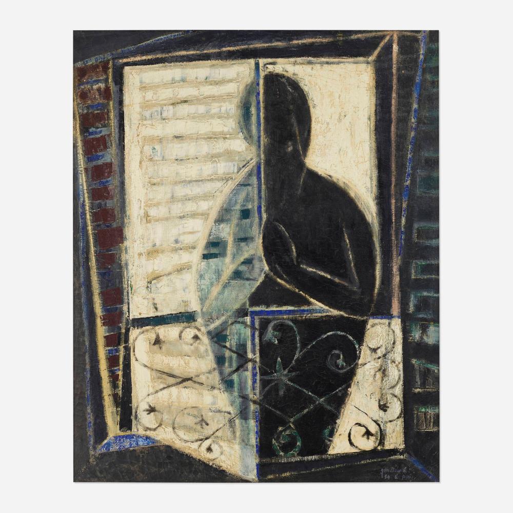 Jun Dobashi comparable auction result: jun dobashi la priere au balcon