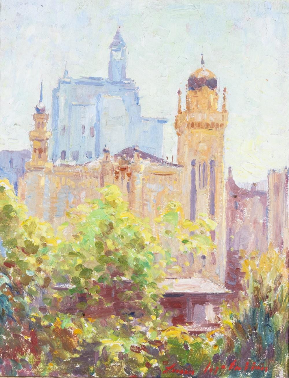 Louis McCubbin comparable auction result: louis mccubbin 1890 1952 state theatre melbourne