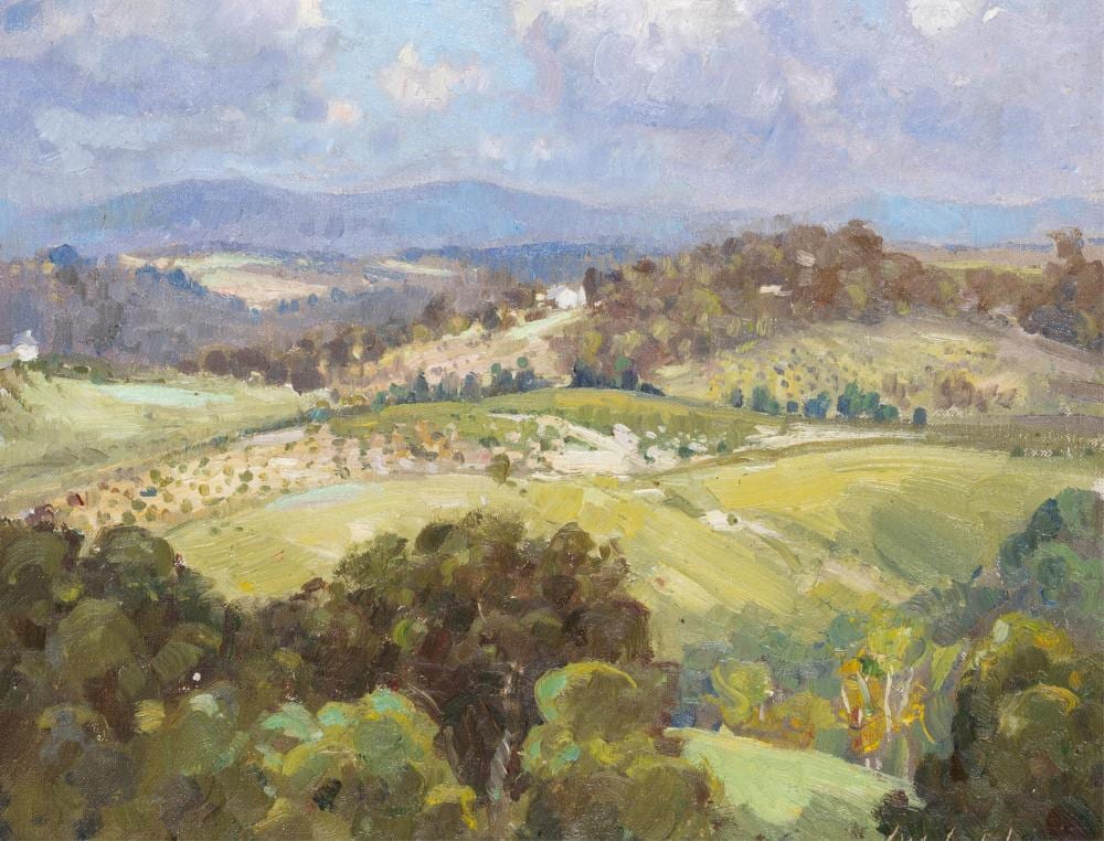 Louis McCubbin comparable auction result: louis mccubbin 1890 1952 view of eltham