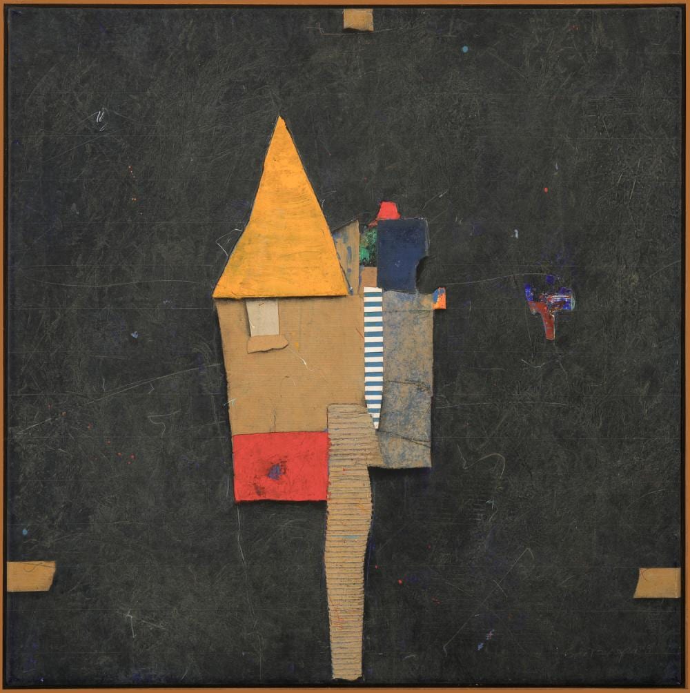 Cole Morgan comparable auction result: cole morgan dutch american 1950 night house 1991