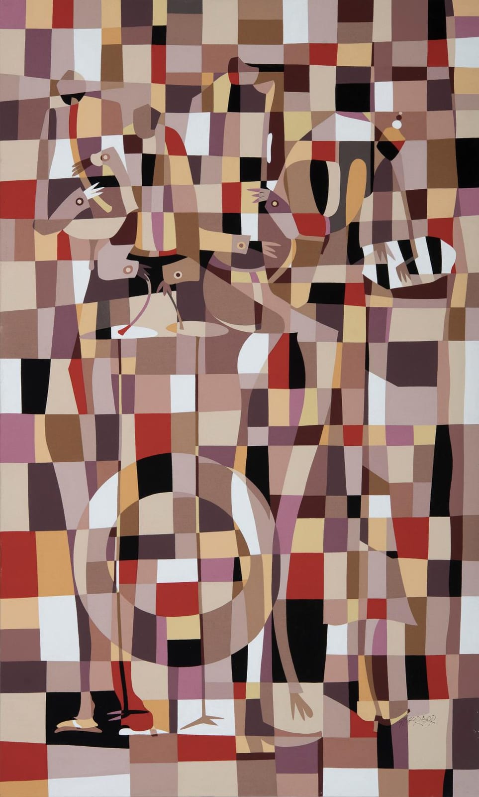 KOFI AGORSOR comparable auction result: kofi agorsor ghanese 1970 self portrait 2003