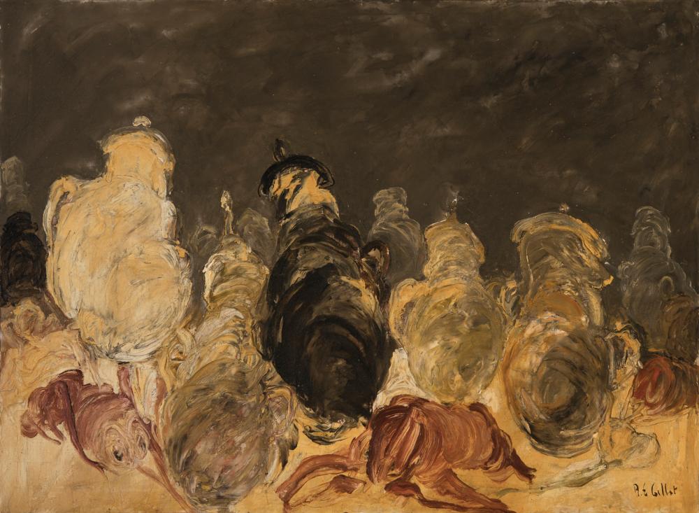 Roger Edgar Gillet comparable auction result: roger edgar gillet french 1924 2004 still life 1980