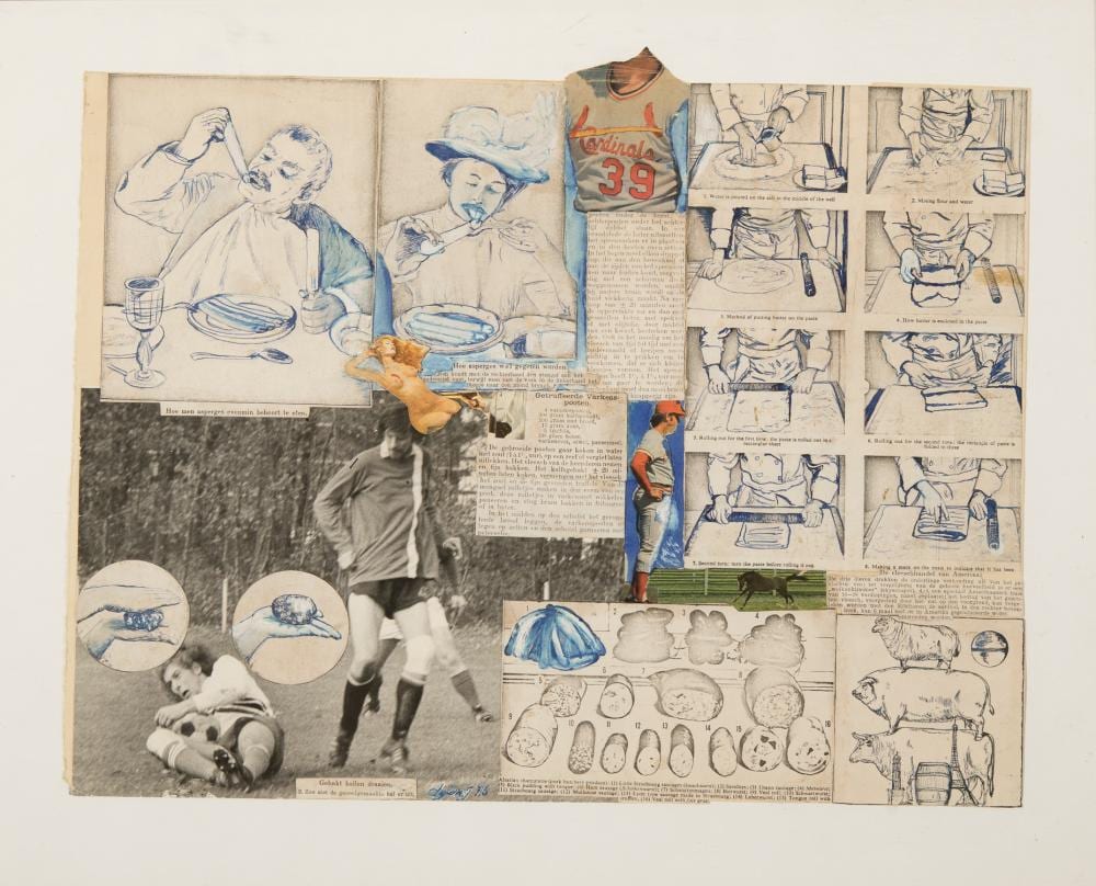 Jacqueline de Jong comparable auction result: jacqueline de jong dutch 1939 2024 how to eat asparagus and other food stories 1976