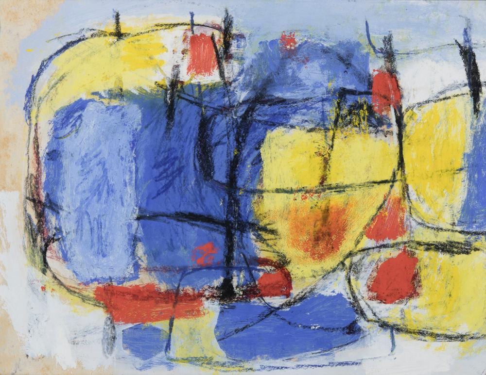 Jaap Nanninga comparable auction result: jaap nanninga dutch 1904 1962 composition c 1958