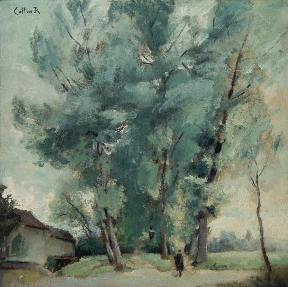 Jean Roch Collon comparable auction result: jean roch collon 1894 1951 oil on panel walker signed
