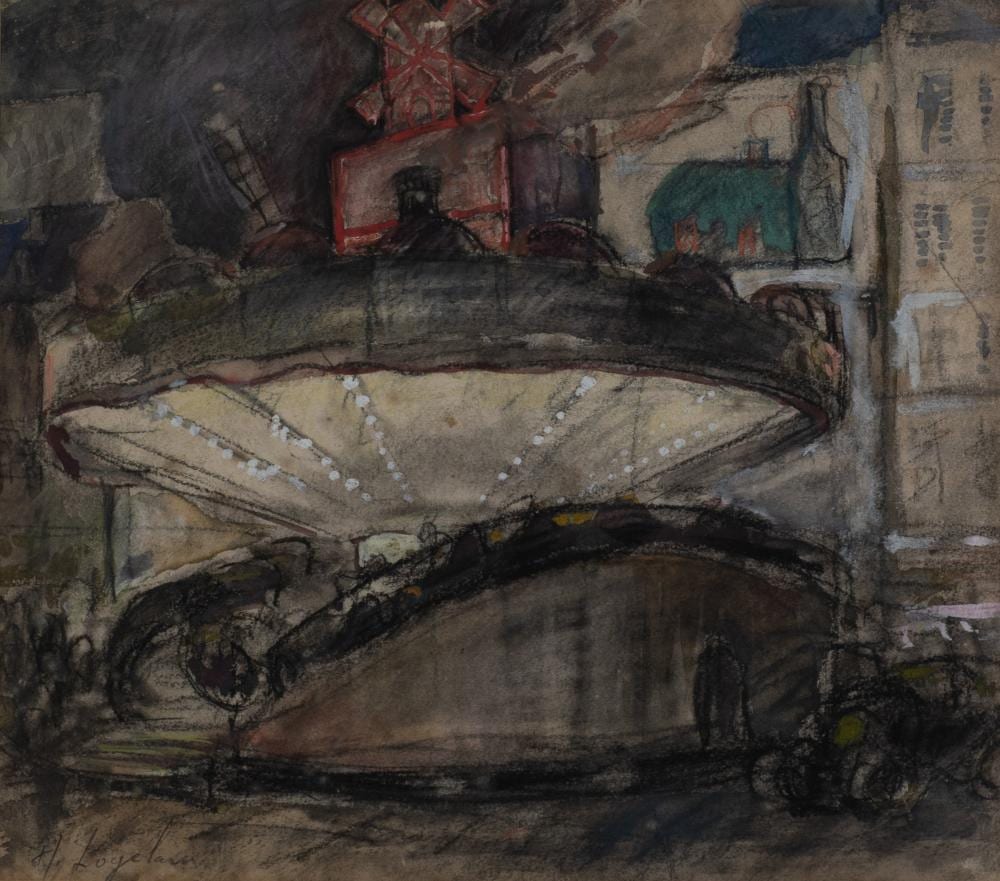 henri logelain 1889 1968 mixed media moulin rouge paris signed · Maison Jules Veilinghuis · 2024-11-23 Henri Logelain comparable auction result: henri logelain 1889 1968 mixed media moulin rouge paris signed