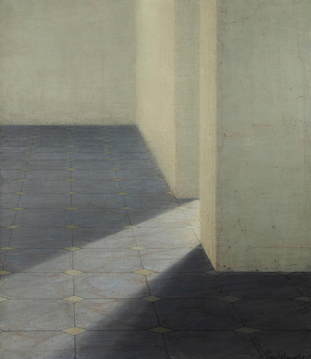 Henri Vandermoere comparable auction result: henri vandermoere 1939 oil on canvas sofie van akenstraat 20 1988 signed