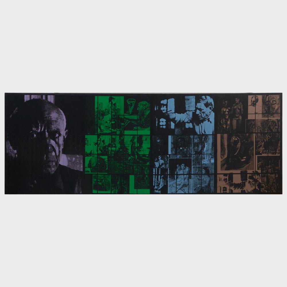 Carlos Irizarry comparable auction result: carlos irizarry b 1938 pablo picasso part i and pablo picasso part ii