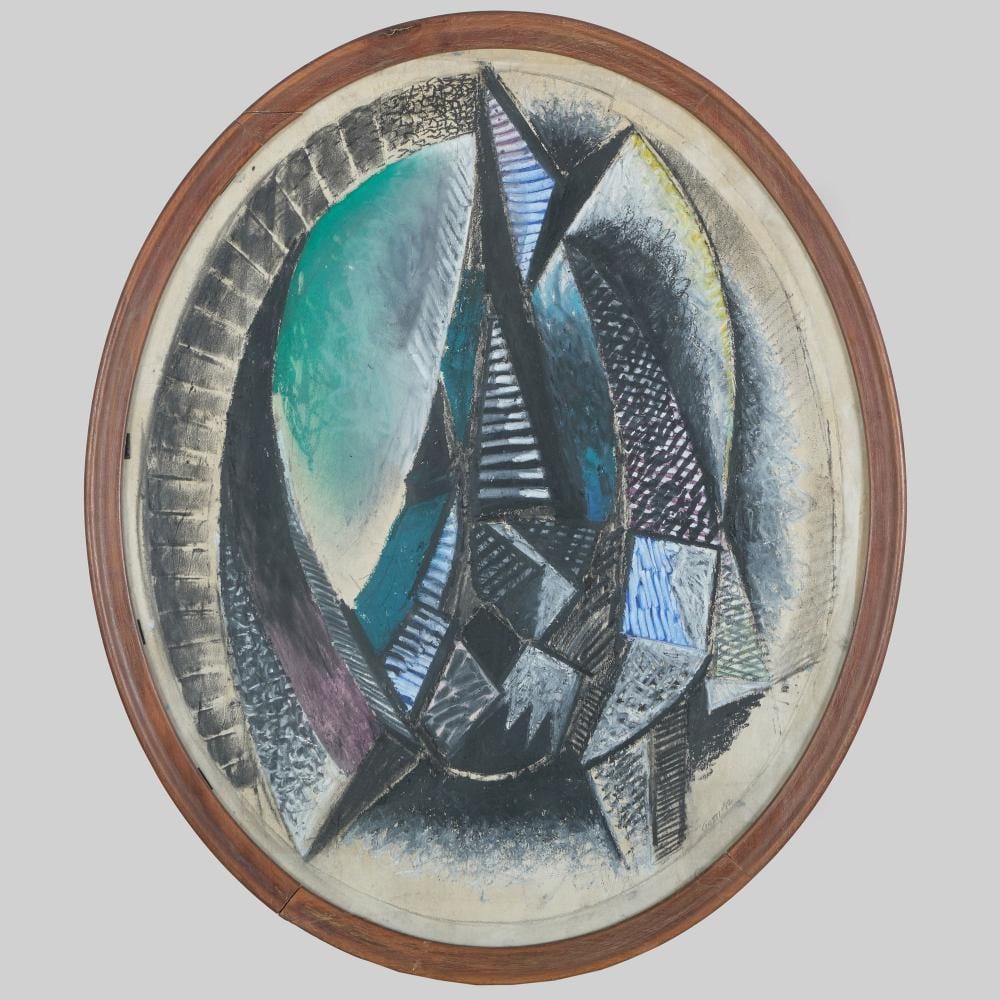 Edward Giobbi comparable auction result: edward giobbi b 1926 untitled