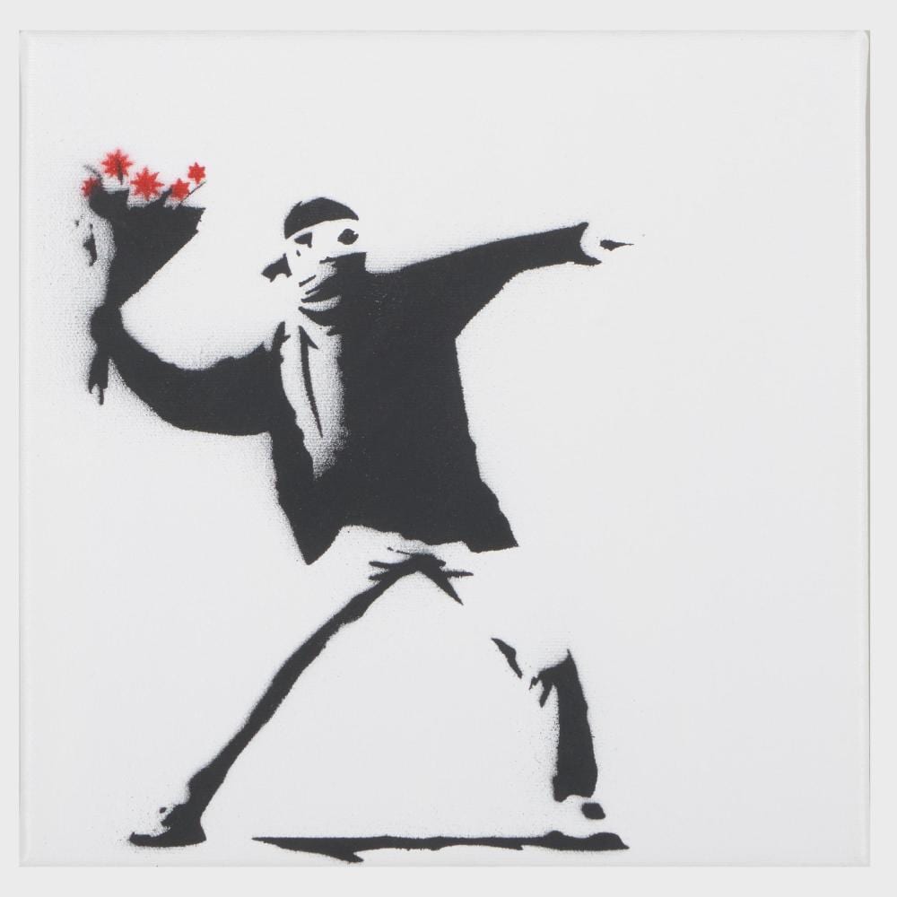 Eric Doeringer comparable auction result: eric doeringer b 1974 banksy from the bootleg series