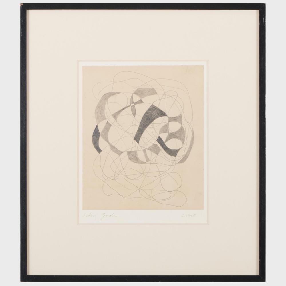 Sidney Gordin comparable auction result: sidney gordin 1918 1966 untitled