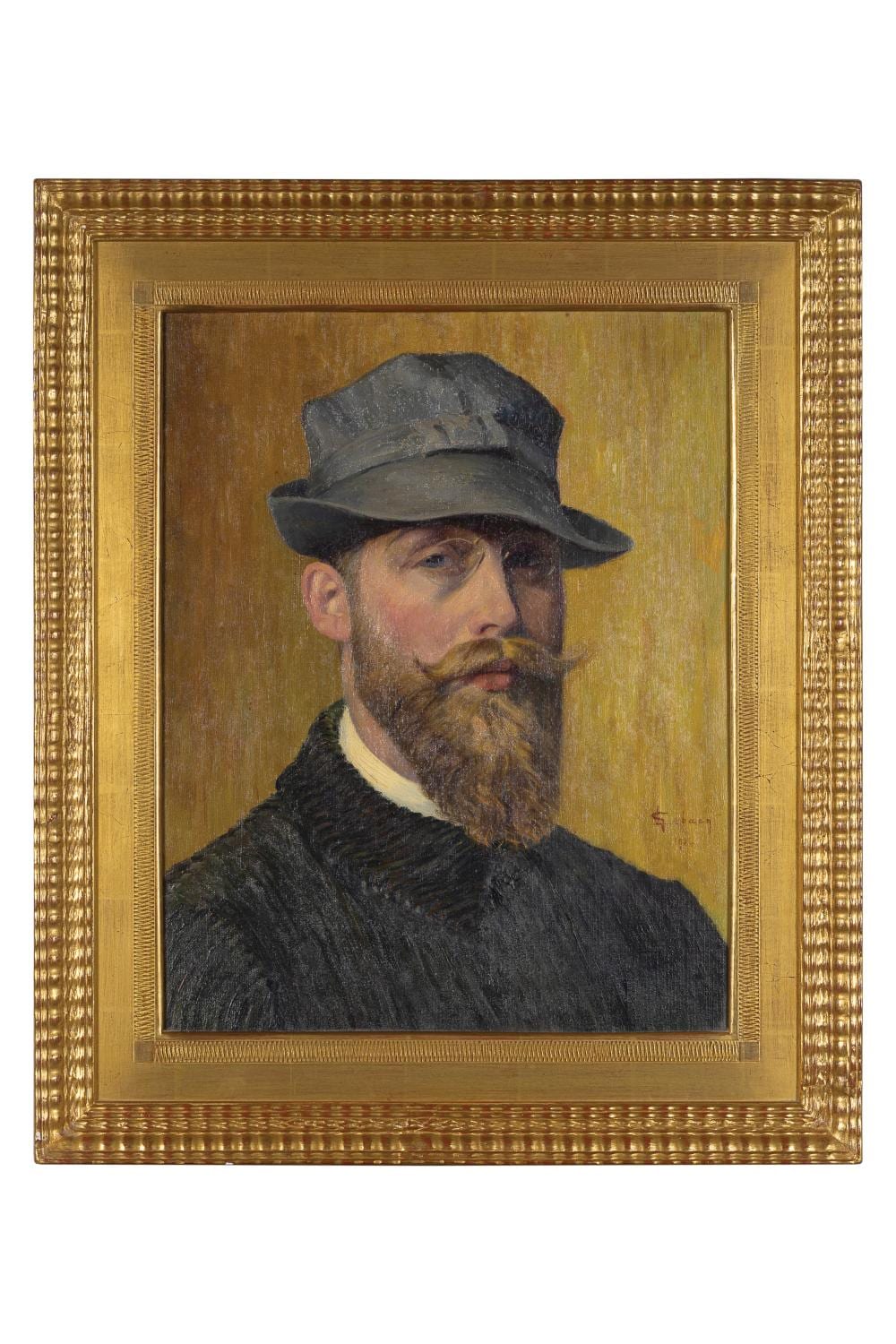 Georges Emile Louis Lebacq comparable auction result: georges lebacq 1876 1950 autoportrait aux b sicles 1914