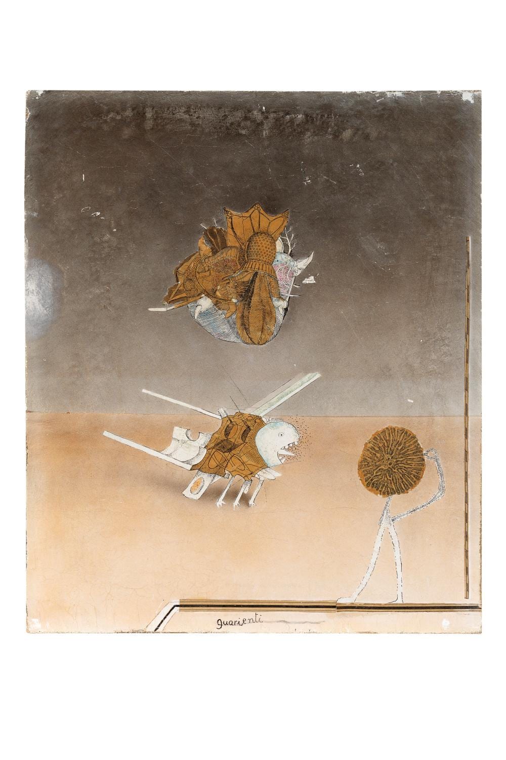 Carlo Guarienti comparable auction result: carlo guarienti 1923 2023 sans titre