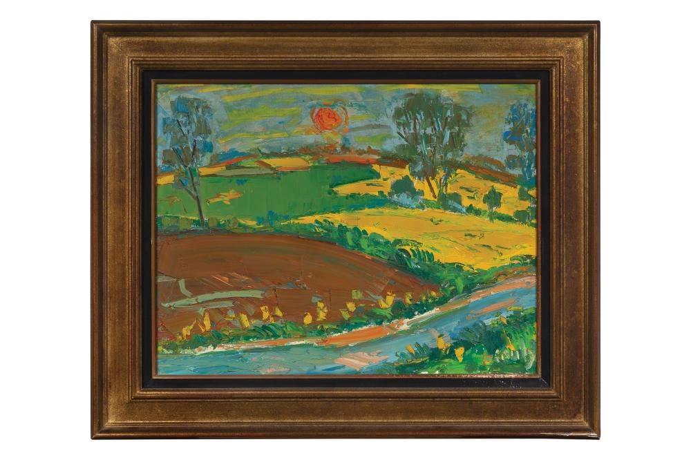 Jean Couty comparable auction result: jean couty 1907 1991 paysage la rivi re